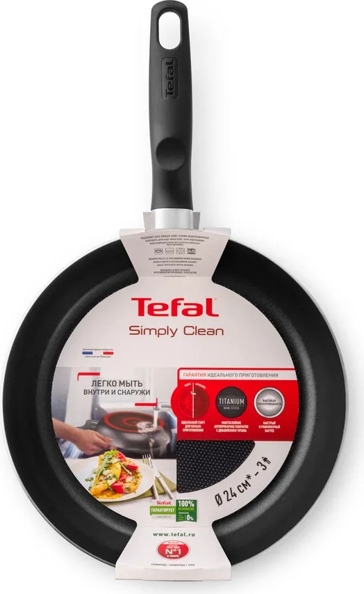 Сковорода Tefal Simply Clean 4205128 28 см - фото 4