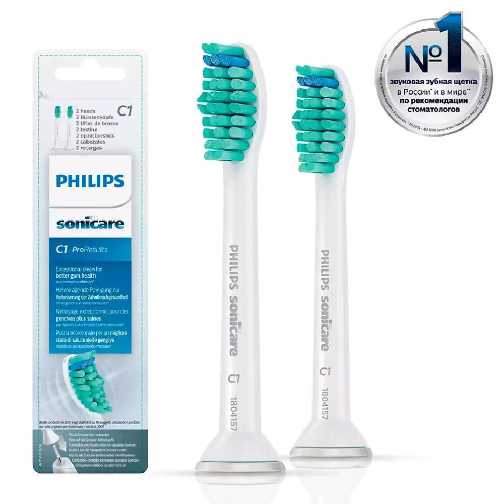 Насадки для электрической зубной щетки Philips HX6012/07 - фото 1