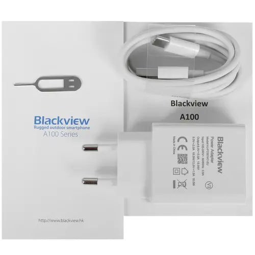 Смартфон Blackview A100 6/128Gb Galaxy Blue - фото 8