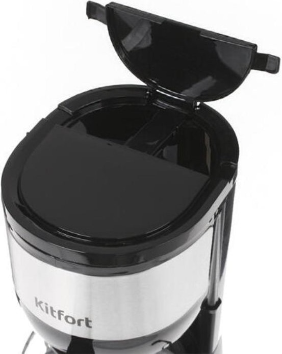 Кофеварка капельная Kitfort КТ-730 черная - фото 9