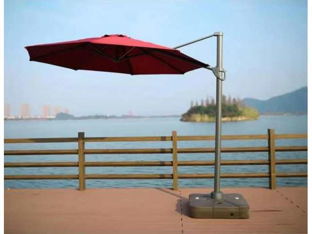 Зонт для кафе Афина AFM-300DR-Bordo - фото 1