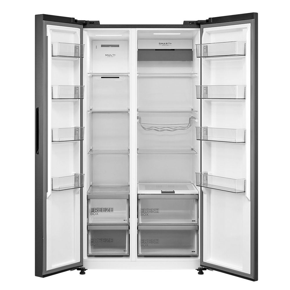 Холодильник Midea MDRS791MIE28 черный металлик - фото 4