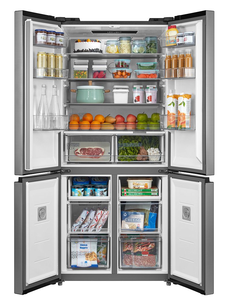 Холодильник Midea MDRM691MIE46 металлик - фото 2