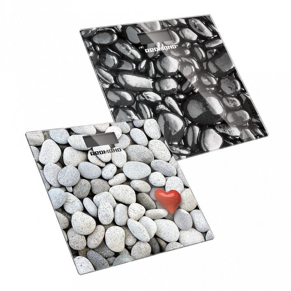 Весы напольные Redmond RS-751 камни с сердцем - фото 8