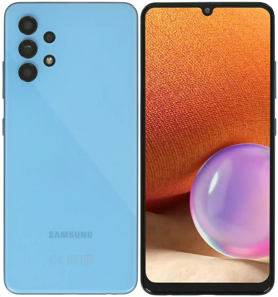 Смартфон Samsung Galaxy A32 A325 4/64Gb Blue - фото 1