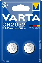 Батарейка Varta Electronics CR2032 3V-230mAh 2 шт