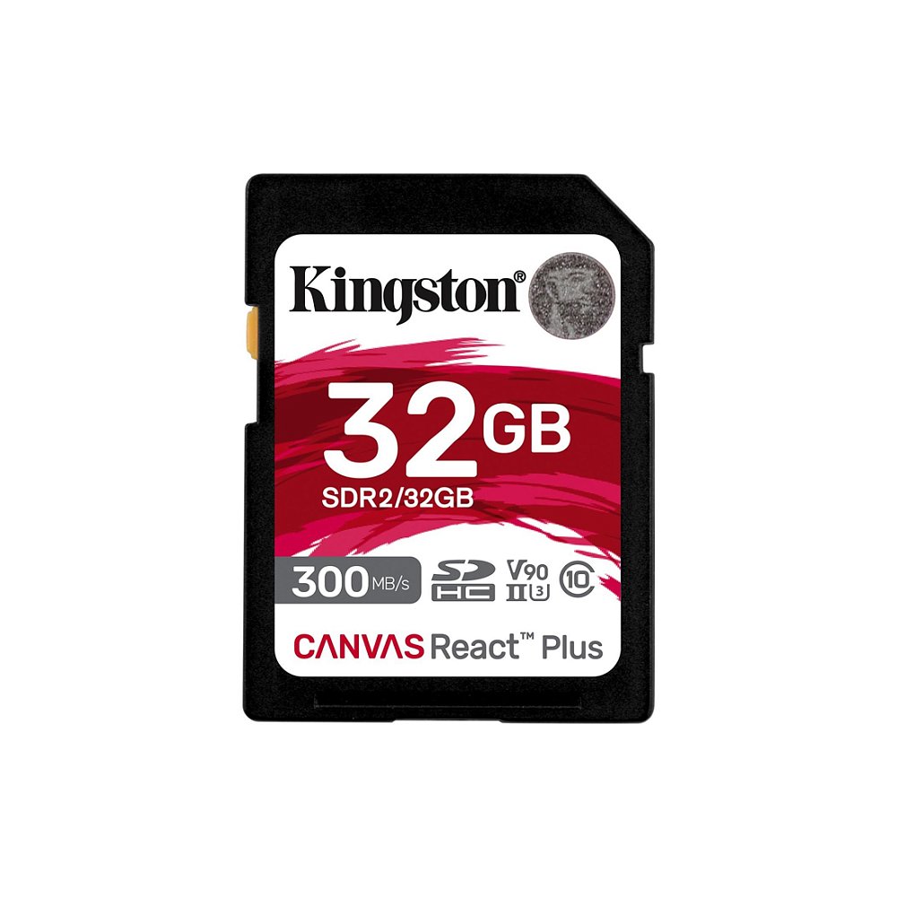 Карта памяти Kingston SDR2/32GB UHS-II U3 V90 32GB без адаптера Карта памяти Kingston SDR2/32GB UHS-II U3 V90 32GB без адаптера