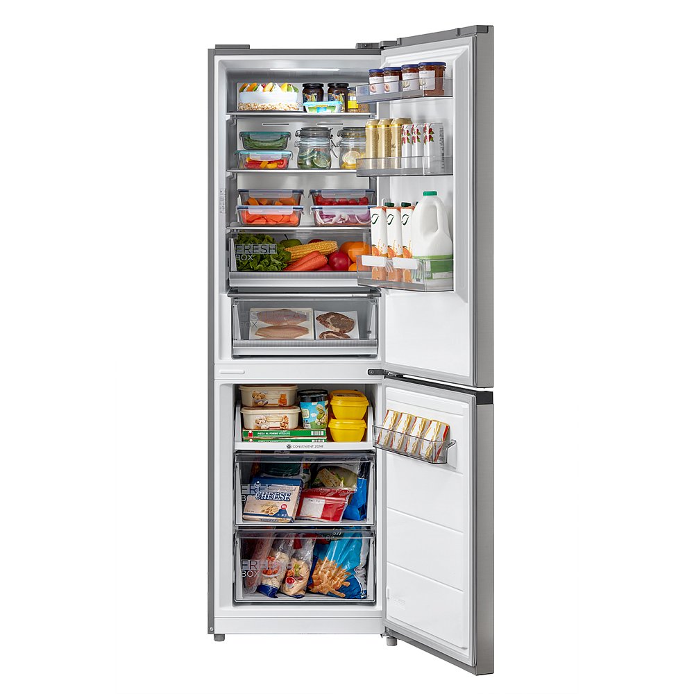 Холодильник Midea MDRB470MGF46O серебристый