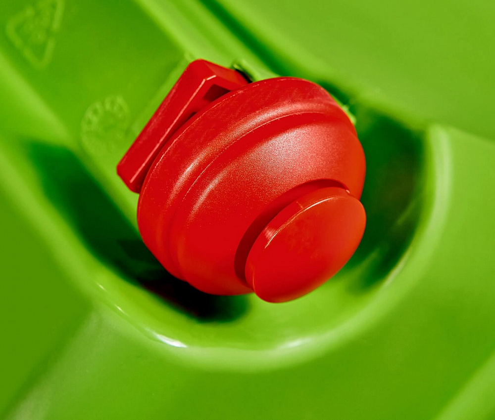 Игровая корзина-тележка с колесиками PalPlay 569 зеленый - фото 5