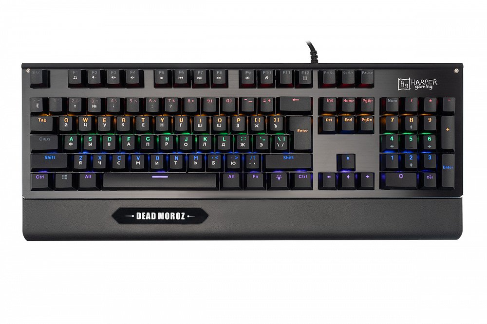 Клавиатура игровая HARPER Gaming DeAd Moroz GKB-P101 Клавиатура игровая HARPER Gaming DeAd Moroz GKB-P101