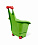 Игровая корзина-тележка с колесиками PalPlay 569 зеленый - микро фото 5
