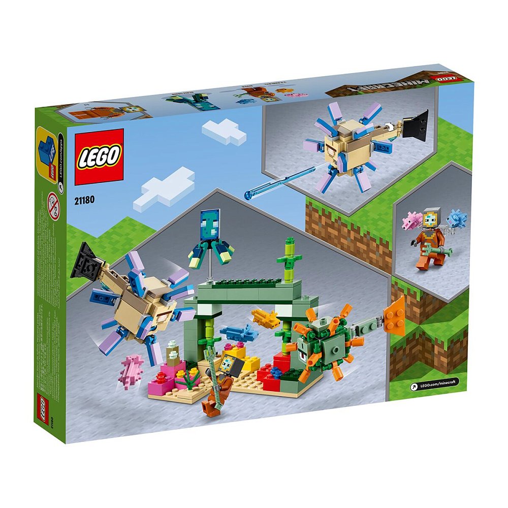 Игрушки Lego Minecraft Битва со стражем  21180